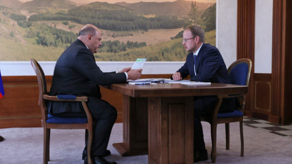 Мишустин и Томенко обсудили развитие Алтайского края