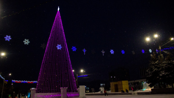 Площадь Сахарова в Барнауле не перекроют на новогодних праздниках