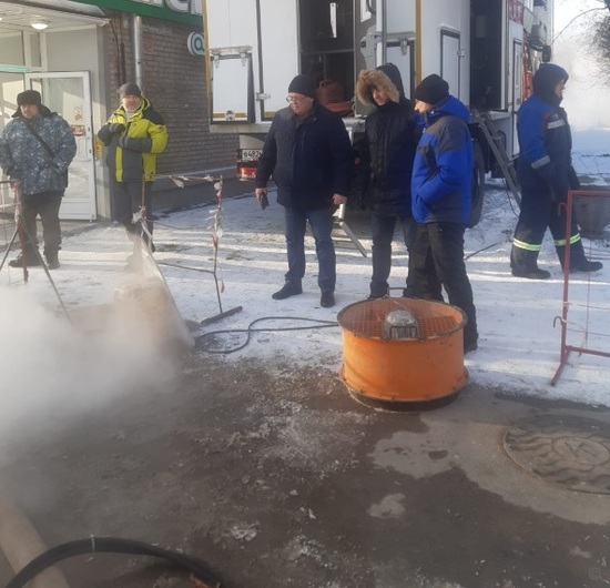 Авария оставила несколько домов Барнаула без отопления в мороз