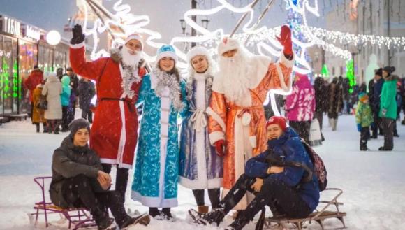 В Барнауле пройдет массовый забег Дедов Морозов