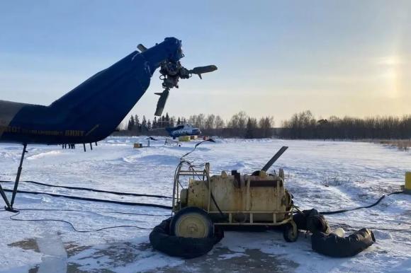 Вертолет "Алтайских авиалиний" попал в аварию