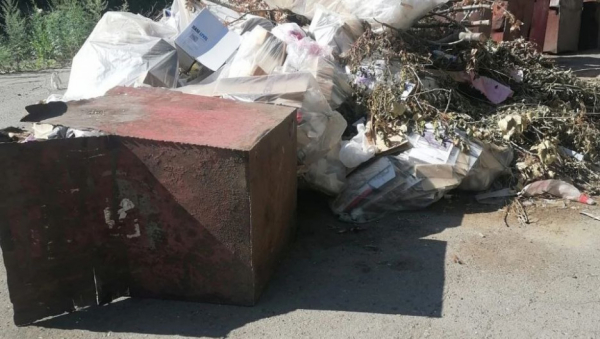 Барнаульцы пожаловались на двухмесячную свалку мусора рядом с домом