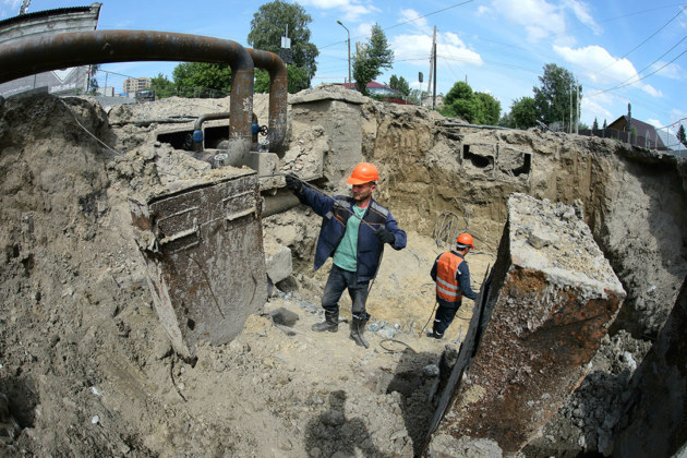 Как проходит реконструкция теплосетей в Новосибирске?