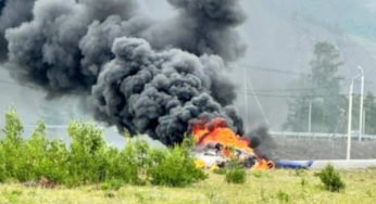 Пострадавших при крушении вертолета в Горном Алтае готовят к отправке в Барнаул