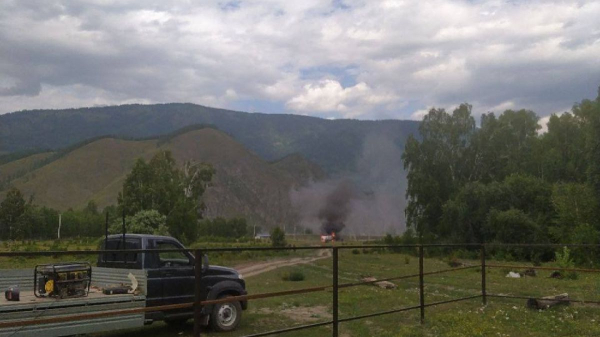 Вертолет потерпел крушение в Горном Алтае 26 июля
