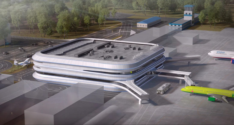 Цена строительства нового терминала аэропорта в Барнауле подскочила на 2 млрд рублей