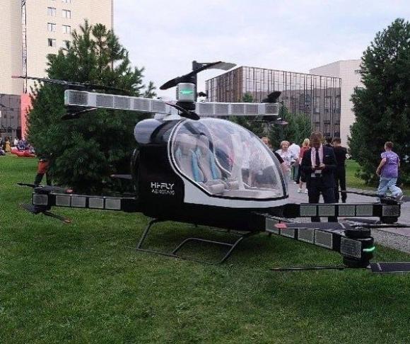 В Новосибирске презентовали воздушное беспилотное такси