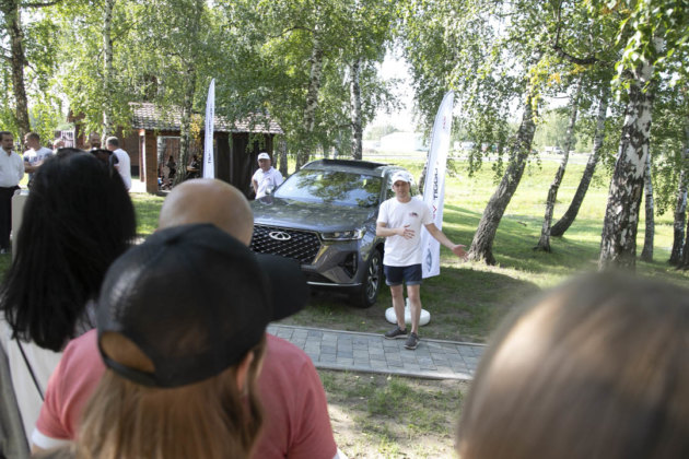 ФОТОБАНК. В Новосибирске состоялась внедорожная презентация Chery Tiggo 7 Pro Max AWD