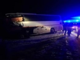 Рейсовый автобус спровоцировал смертельное ДТП на алтайской трассе
