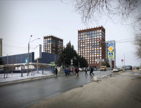 «Типология офисника». Проект ЖК на площади Сахарова вызвал горячие споры на градсовете в Барнауле